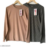 Men's cotton long sleeve solid printed t-shirt, durable and versatile for casual wear, two sizes available: M (40in/27in) L (44in/26in) XXL (48in/27in)