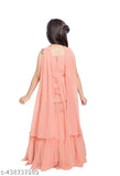 Georgette sequinned lehenga set with floral embroidery, 3-15 years, Indian fashion