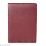 Faux leather business card holder, holds 15-20 visiting cards or 6-8 debit/credit cards, textured pattern, compact size for pocket or purse