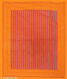Fine geometric cotton double bed sheets & pillow covers - Summer, Jaipuri screen print, India origin