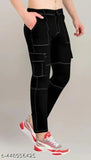 Black baggy jeans, men's slim fit style