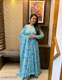 Pastel blue dupatta set with intricate designs and embroidery, perfect for weddings or festive occasions