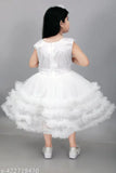 White lace children's dresses for girls