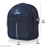 A navy blue cross-body sling bag with a front pocket and adjustable shoulder strap