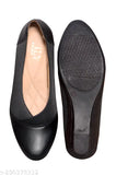 Synthetic leather slip-on ballerinas - ILY FASHION women's comfortable flat shoes for any occasion