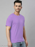 Men's trendy polyester t-shirt with printed back design, short sleeves, available in S, M, L, XL, XXL