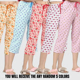 Women's cotton capri pants bottom wear