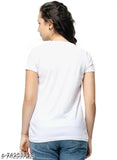 White polyester REYBAQ couple t-shirt set, printed net pattern. Perfect for everyday wear, available in various sizes MEN - S to XXL, WOMEN - S to XXL