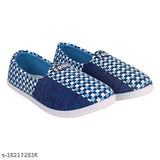 Navy, blue, pink PU printed Bellie sneakers loafers (Pack of 4) - Stylish women's shoes for various occasions