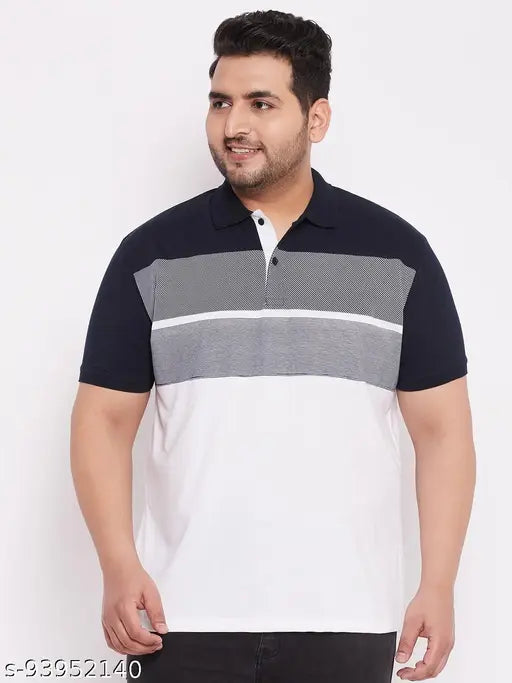 Wild West men's cotton blend all-over printed t-shirt, plus size 5XL (57in chest, 32in length)