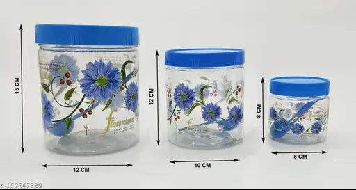 Airtight plastic spice container set, suitable for dry fruits, cereals, snacks, and rice in 400ml, 600ml, 600ml, 1100ml, 1500ml, 2000ml sizes, Indian-made quality