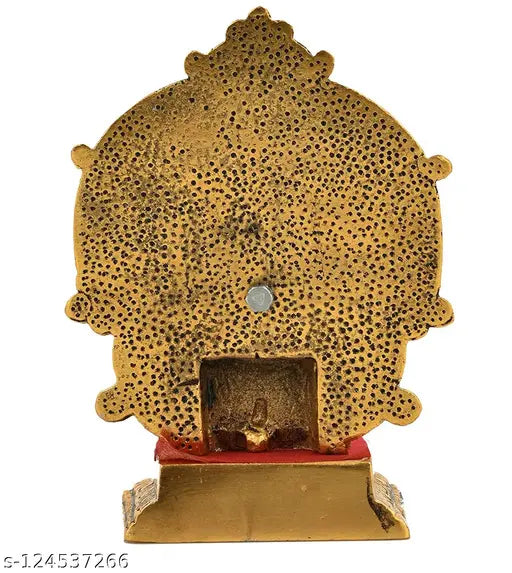 Sai Baba oxide metal idol (2.5x6.5x3.5in), perfect for home decor or gifting, Indian craftsmanship