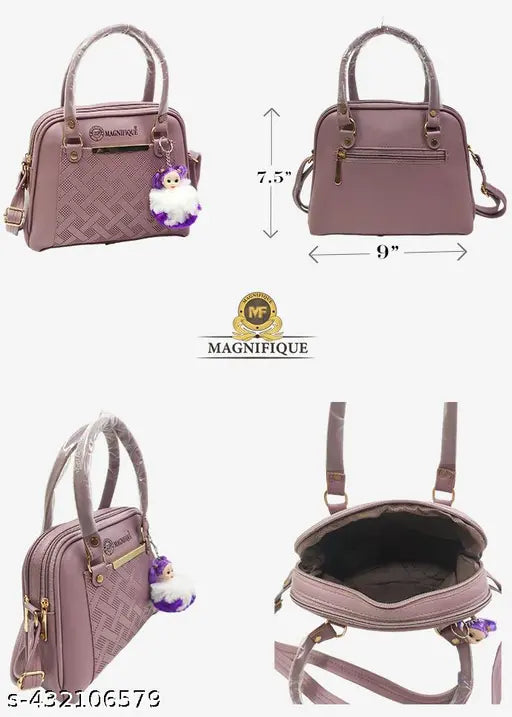 Maroon sling purse for women
