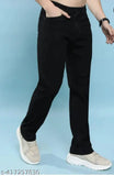 Black regular slim fit mid rise jeans, belt loops