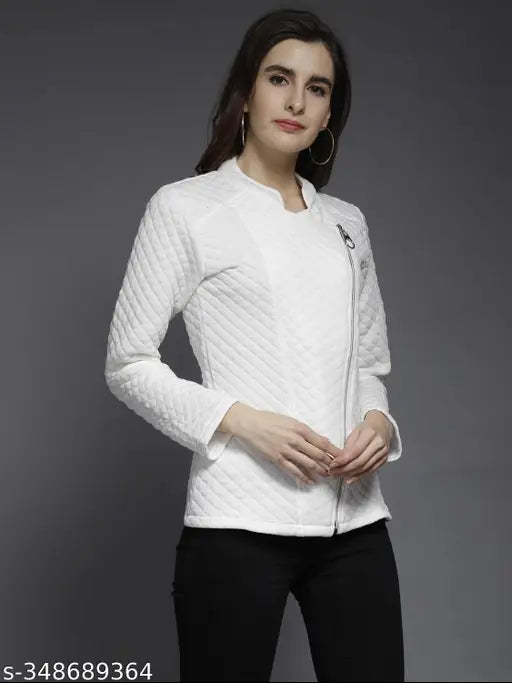 Pretty latest women's fleece sweaters, solid color, long sleeves, available in sizes S-XL & free size from India