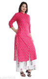 Rayon printed kurta with palazzo set, vibrant patterns on rayon fabric for women's fashion
