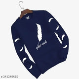 Men's printed full-sleeve cotton blend t-shirts, long sleeve, colorful pattern, affordable men's fashion