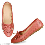Synthetic, embellished ballet flats from bellies ballerinas new collection, India