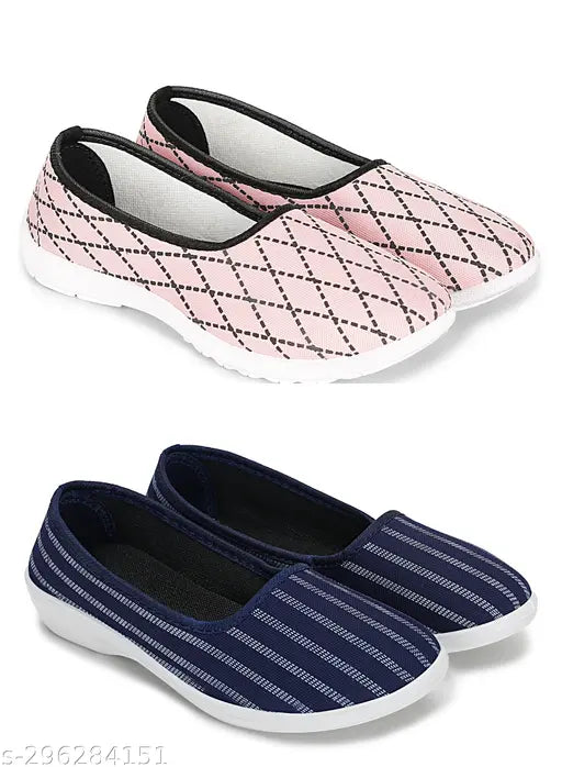 Synthetic slip-on ballerinas from TPSS Latest Collection - Comfortable, fashionable casual shoes for all occasions
