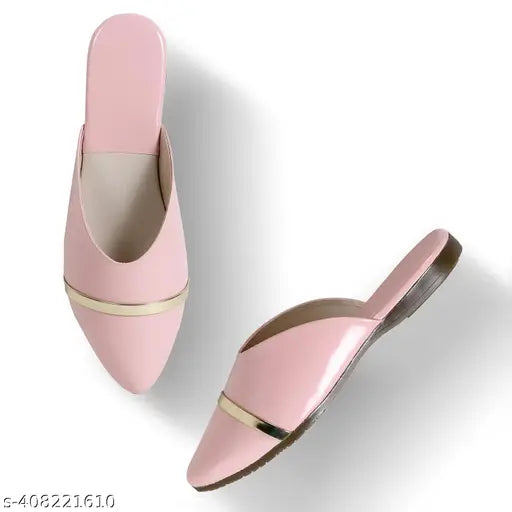 Stylish black canvas belly shoes for women, lightweight, non-fatigue and non-slippery, colorblocked ballerina slip-ons