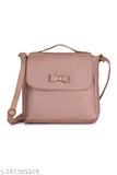 Brown sling bag, strap across body