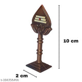Murugan Vel Metal Copper 4-inch decorative showpiece for pooja room, office, or car dashboard