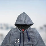 Cotton sweater for boys winter, printed net design, long sleeves, suitable for 1-2 years old