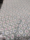 Single Jaipuri Rajai reversible saree