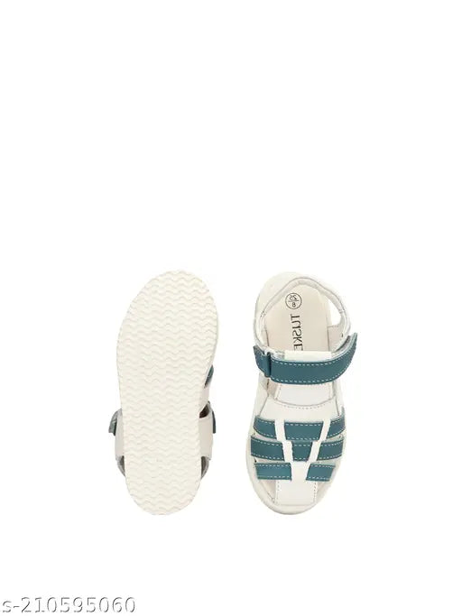 Tusky lightweight genuine leather casual outdoor fashion sandals for kids boys