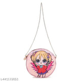 Nia Creations sequin crossbody purse, cute unicorn design, pink and purple coloring