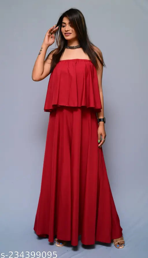 Diyaz women's sleeveless polyester jumpsuit, solid net, multiple sizes available from XS to XXXL, made in India