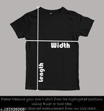 Oversized black t-shirt with white text reading "POSITIVE VIBES