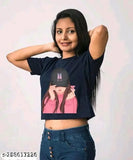 Cotton blend short-sleeved printed net top, vibrant design, size S-XL, Indian origin