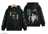 Eshaaver (TM), MUICHIRO TOKITO Animie Printed Unisex Hoodie l Premium Quality Animie Hoodies
