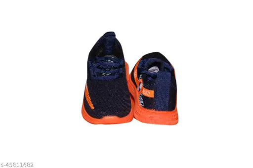 Classic Kids Boys Sports Shoe, Red and Blue Design