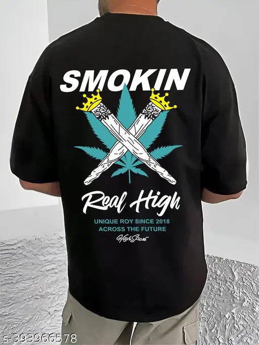 Black cotton oversized graphic printed Scott Fincher men's t-shirt, perfect for all day wear, XS to XXXL sizes
