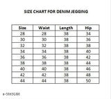 Black denim jeggings pack of 2 for women: stylish, high-waist, stretchable and comfortable