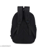 Black 40L laptop backpack, practical design for work and college. Compatible with 16" laptops, features three spacious compartments and a pocket