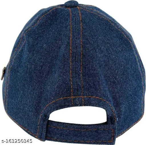 Adjustable cotton unisex baseball cap in classic design. Casual wear with embroidery pattern, made in India