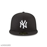 Cotton embroidered NY hiphop snapback and V baseball caps - 2 pieces, suitable for men & women