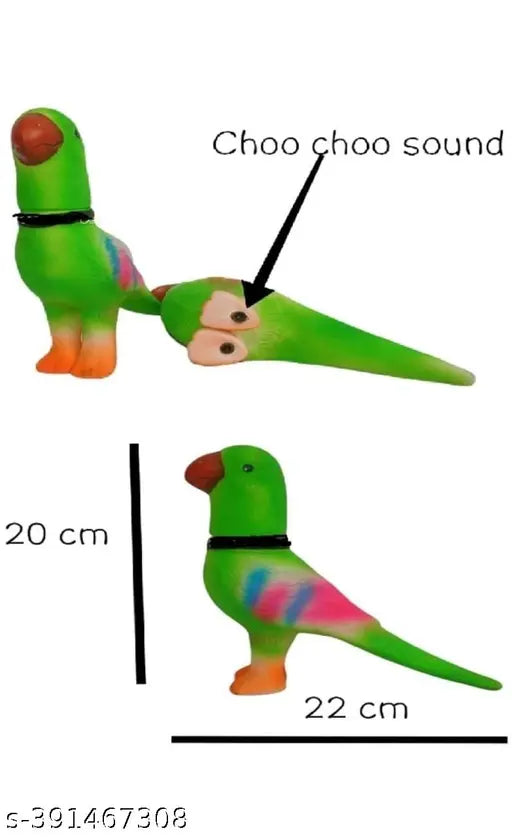(2 Pcs) Green Parrot Hand Punching Sound Tota for Kids Parrot Toy Green Parrot Hand Punching Sound Tota for Kids Parrot Toy,chu chu sound toy , big size tota set for your babies and decoration purpose for your home, kids sound toy ,kids toy ,toy for kids