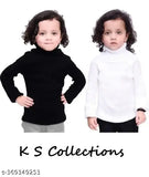 Cozy Wool Turtleneck Sweaters for Kids (Pack of 2), suitable for girls and boys aged 0-3 years, Indian origin