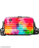 Multi-colored pastel crossbody sling for girls