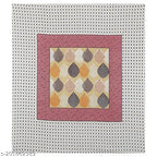 White 100 cotton Jaipuri printed double bedsheet & 2 pillow covers, ideal for summer - VNV Creation