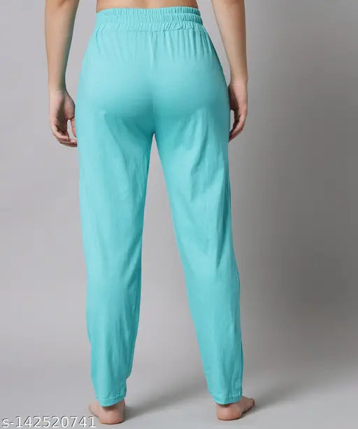 Light blue cotton pyjamas combo pack women's