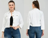 Cotton jacket for girls & women, Indian-made, trendy, new, available in multiple colors