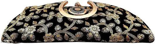 Ethnic womens patterned party clutch purse