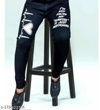 Latest designer white heart jeans with printed denim, men's slim fit style, multiple sizes available