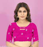 Heavy pure super net organza saree with cutwork broder, embroidered front and back blouse in dupion silk