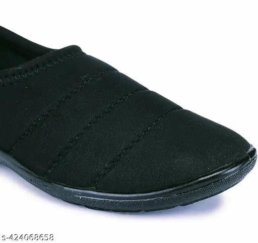 Canvas and PVC slip-on casual shoes for women pair of 2, ideal for daily wear and training, available in sizes IND-5 to IND-9